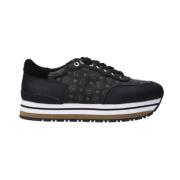 Heritage Sneakers voor Vrouwen Pollini , Black , Dames