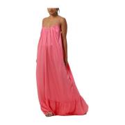 Dames Jurken X Florine - Es Cubells Dress Notre-v , Pink , Dames