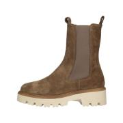 Chunky Chelsea Boot Trend Notre-v , Brown , Dames