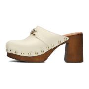 Dames Clogs 8698 Notre-v , White , Dames