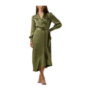 Dames Jurken Nv-dorissa Satin Dress Notre-v , Green , Dames