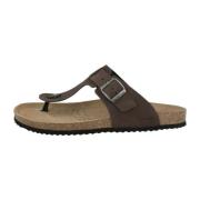 Stijlvolle Slippers voor de Zomer Geox , Brown , Heren