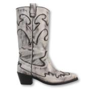 Vintage Western Laars Bronx , Gray , Dames