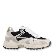 Chunky Sneakers met Metallic Details Via Vai , Multicolor , Dames