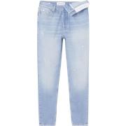 Slim-fit Denim Broek Calvin Klein Jeans , Blue , Dames