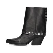 Dames Enkellaarsjes As144 Notre-v , Black , Dames