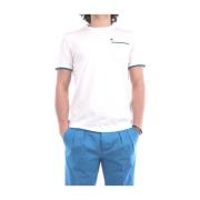 Korte Mouw T-shirt Manuel Ritz , White , Heren