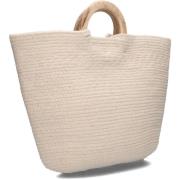 Dames Shoppers X Florine - Amiga Bag Notre-v , Beige , Dames