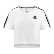 Korte Mouw Dames Top, Model 222 Banda Apua Kappa , White , Dames