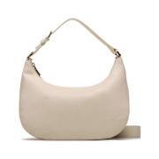 Ivoor Schoudertas - Stijlvol en Functioneel Love Moschino , Beige , Da...