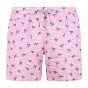 Wave 21 Zwemshorts MC2 Saint Barth , Pink , Heren