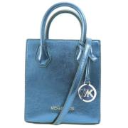 Pre-owned Plastic handbags Michael Kors Pre-owned , Blue , Dames