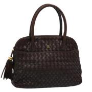 Pre-owned Leather handbags Bally Pre-owned , Brown , Dames