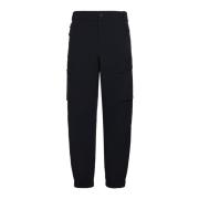 Zwarte Grenoble Broek Moncler , Black , Heren