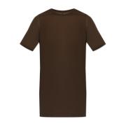 T-shirt Level T Rick Owens , Brown , Heren