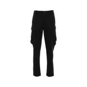 Zwarte Broek Aw24 Transit , Black , Heren