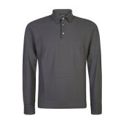 Grijze T-shirts en Polos Zanone , Gray , Heren