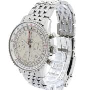 Pre-owned Stainless Steel watches Breitling Pre-owned , White , Heren