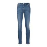 Slim Fit Denim Broek Blugirl , Blue , Dames