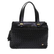 Pre-owned Leather handbags Bally Pre-owned , Black , Dames