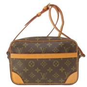 Pre-owned Canvas louis-vuitton-bags Louis Vuitton Vintage , Brown , Da...