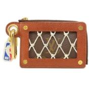 Pre-owned Canvas wallets Louis Vuitton Vintage , Brown , Dames