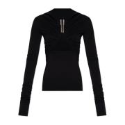 Top Prong Rick Owens , Black , Dames