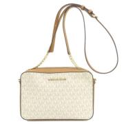 Pre-owned Plastic shoulder-bags Michael Kors Pre-owned , Beige , Dames