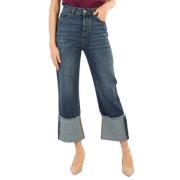 Straight Jeans Alessia Santi , Blue , Dames