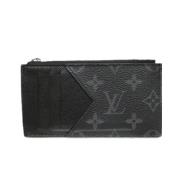 Pre-owned Fabric wallets Louis Vuitton Vintage , Black , Dames