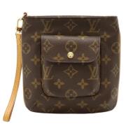 Pre-owned Canvas louis-vuitton-bags Louis Vuitton Vintage , Brown , Da...