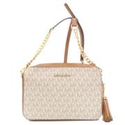 Pre-owned Plastic shoulder-bags Michael Kors Pre-owned , White , Dames