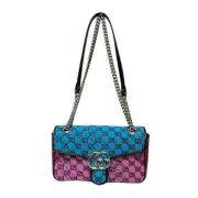 Pre-owned Canvas shoulder-bags Gucci Vintage , Multicolor , Dames