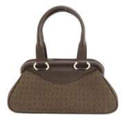 Pre-owned Leather totes Bvlgari Vintage , Brown , Dames