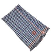 Pre-owned Fabric scarves Hermès Vintage , Blue , Dames