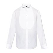 Smoking overhemd Giorgio Armani , White , Heren