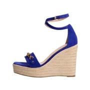 Wig Sandalen Guess , Blue , Dames