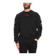 Crewneck Sweatshirt Guess , Black , Heren