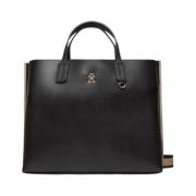 Handtas - Stijlvol en Elegant Tommy Hilfiger , Black , Dames