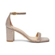 Blokhak Sandaal Stuart Weitzman , Pink , Dames