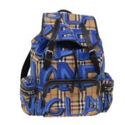 Pre-owned Leather backpacks Burberry Vintage , Multicolor , Dames