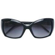 Pre-owned Plastic sunglasses Bvlgari Vintage , Black , Dames