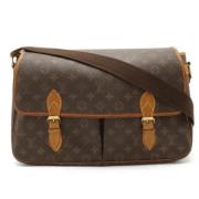 Pre-owned Canvas louis-vuitton-bags Louis Vuitton Vintage , Brown , Da...