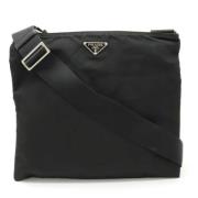 Pre-owned Nylon prada-bags Prada Vintage , Black , Dames