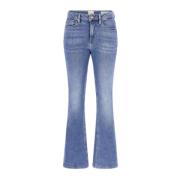 Stijlvolle Flared Jeans voor Vrouwen Guess , Blue , Dames