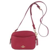 Pre-owned Leather shoulder-bags Coach Pre-owned , Red , Dames