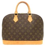 Pre-owned Canvas louis-vuitton-bags Louis Vuitton Vintage , Brown , Da...