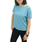 Korte Mouw Blouse Alviero Martini 1a Classe , Blue , Dames