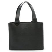 Pre-owned Leather louis-vuitton-bags Louis Vuitton Vintage , Black , D...