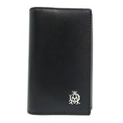 Pre-owned Leather key-holders Dunhill Pre-owned , Black , Dames